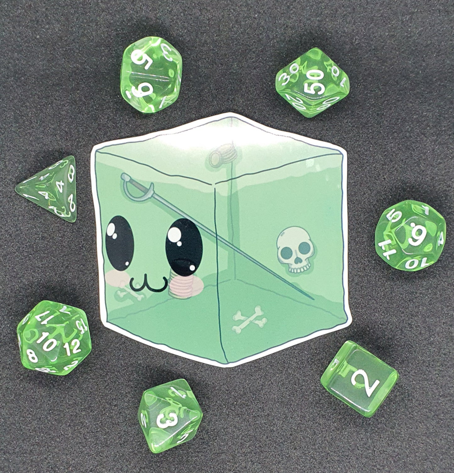 Greg the gelatinous cube