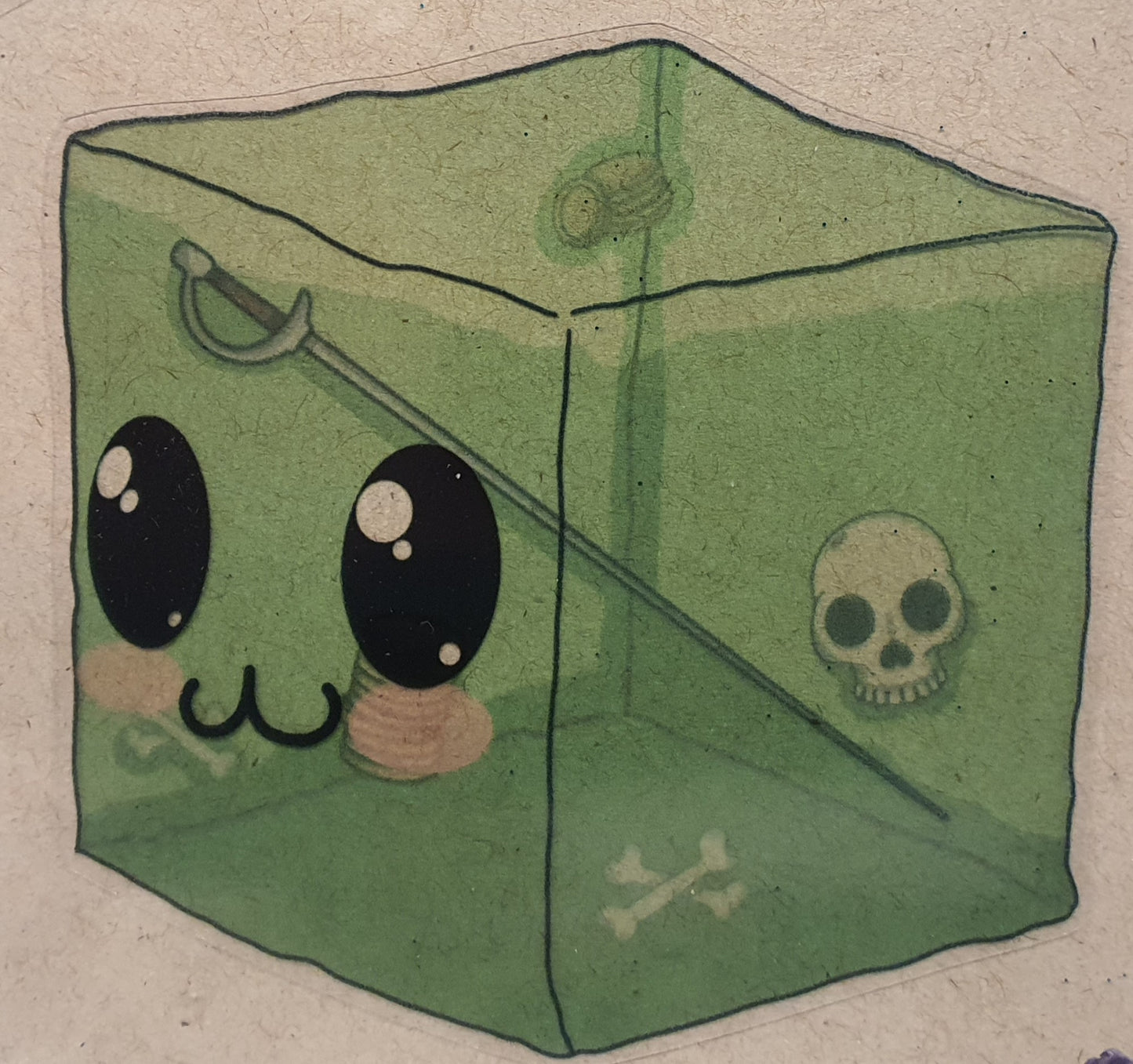 Greg the gelatinous cube
