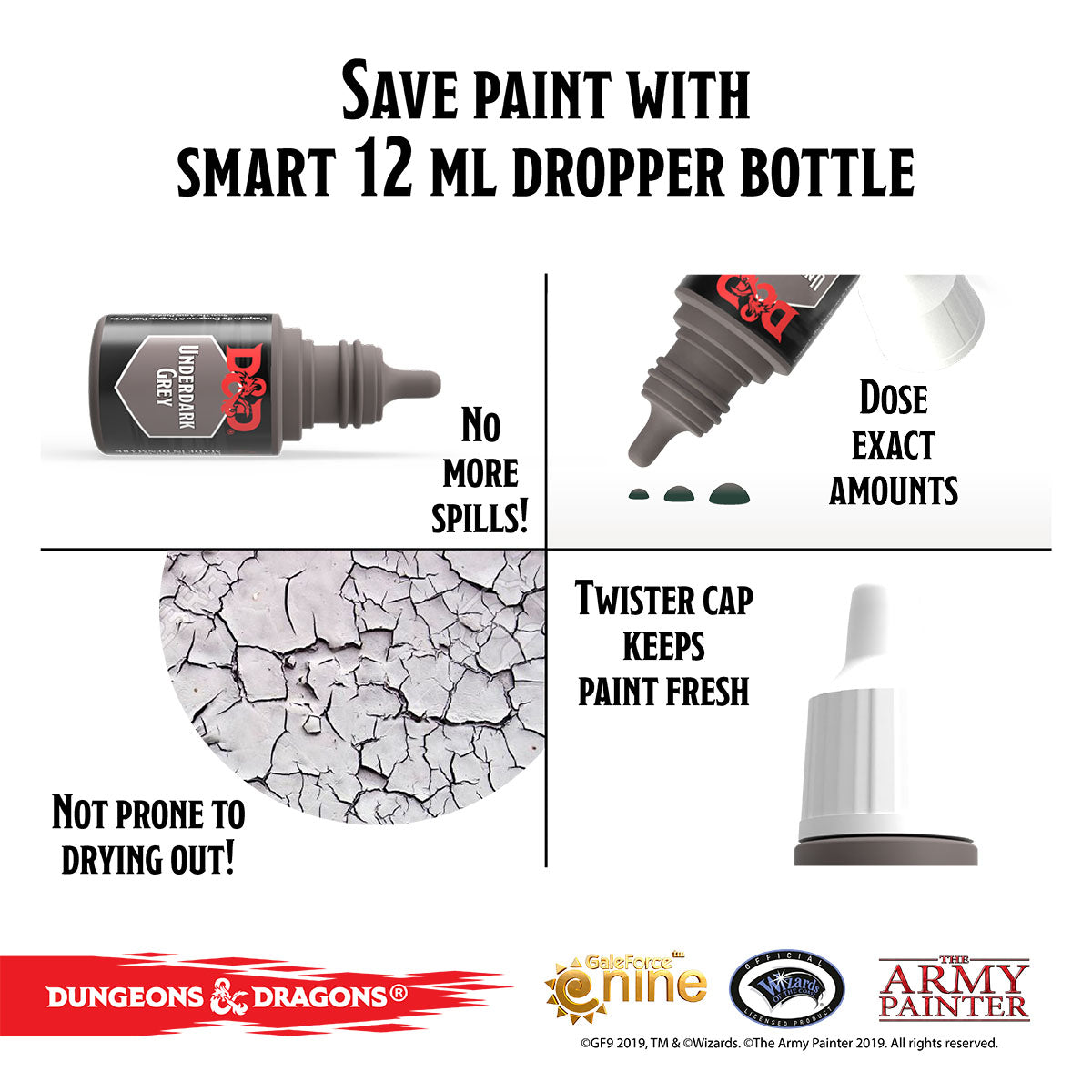 D&D Nolzur's Marvellous Pigments : Underdark D&D Paint Set