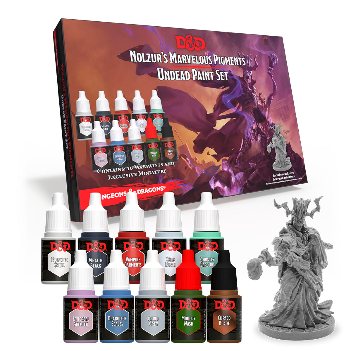D&D Nolzur's Marvellous Pigments : Undead Paint Set