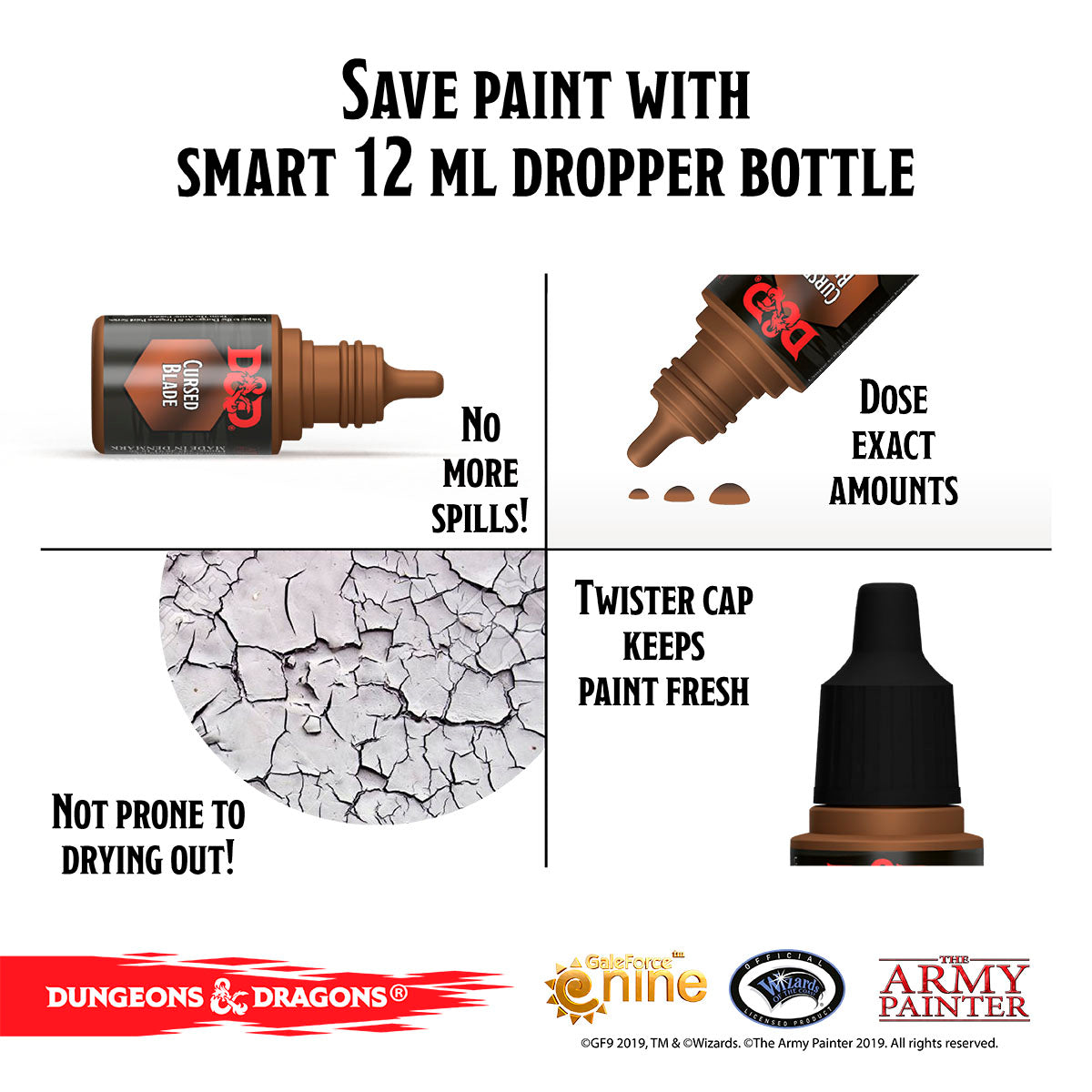 D&D Nolzur's Marvellous Pigments : Undead Paint Set