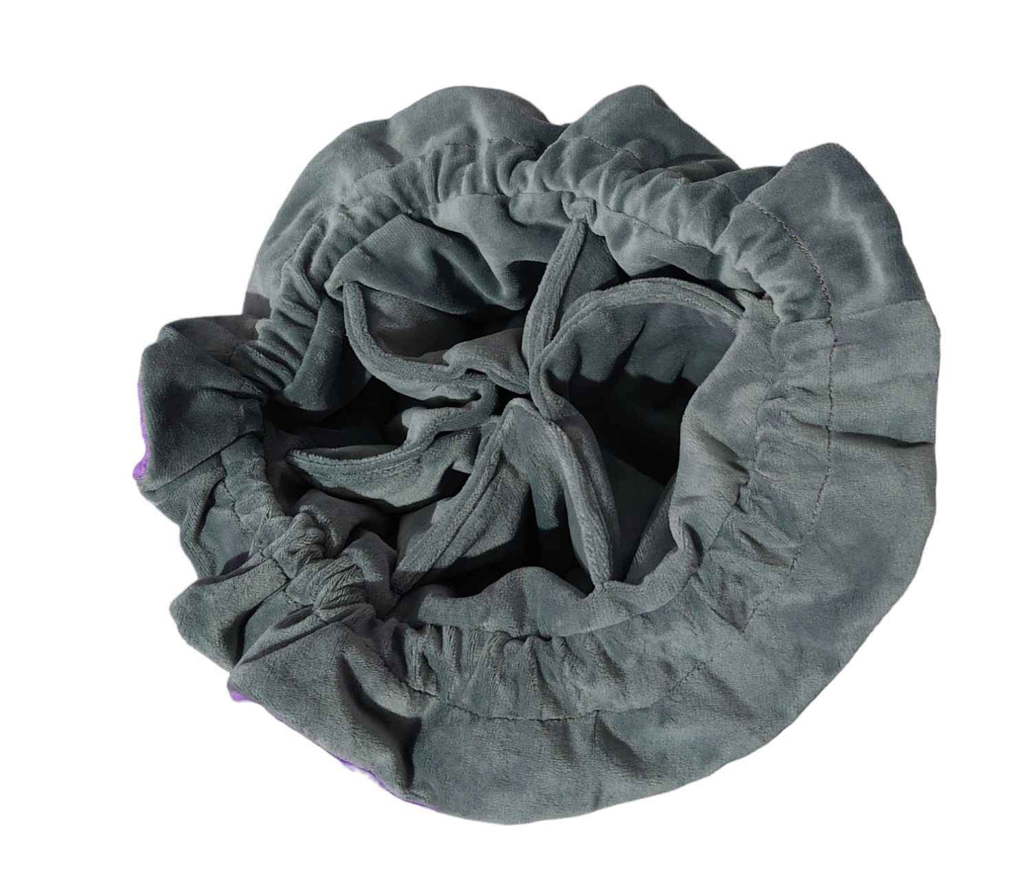 Purple Flannel Dice Bag